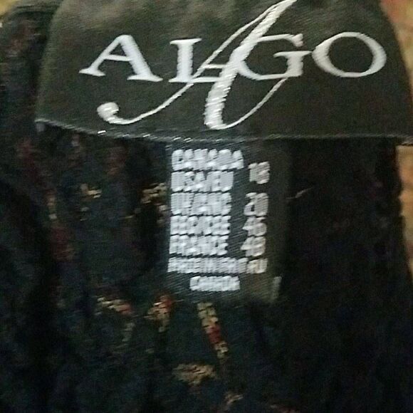 ALGO shear lace top L - Picture 3 of 3